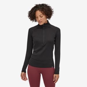 Patagonia Women's Capilene® Midweight Zip-Neck Black